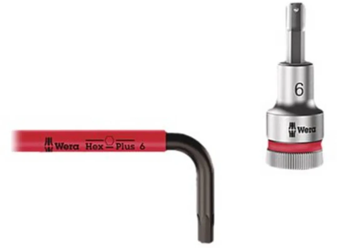 Wera 3950/9 Hex-Plus Inbus Haakse Schroevendraaierset - 3 maten