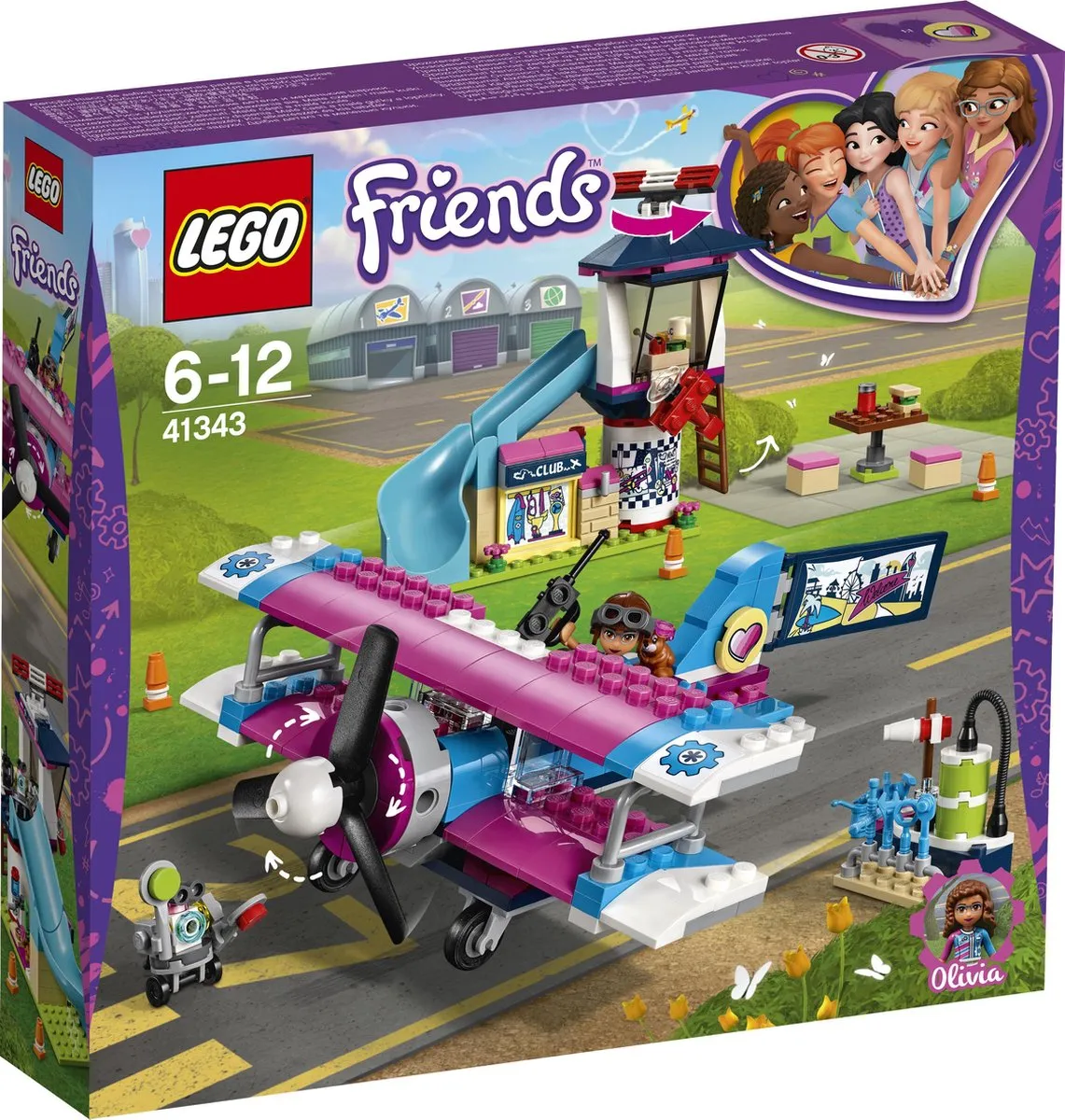 LEGO Friends Vliegtuigtour 41343