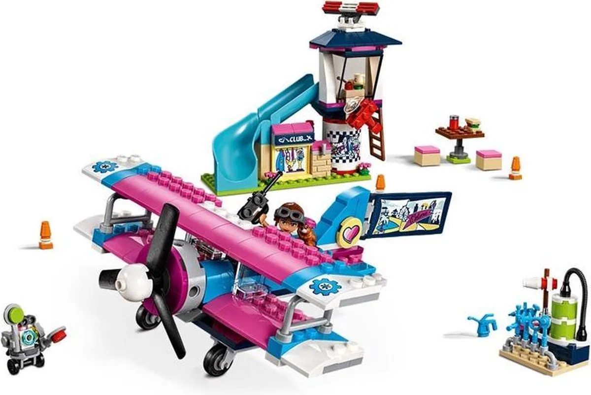 LEGO Friends Vliegtuigtour 41343 - 323 Stukken - Paars