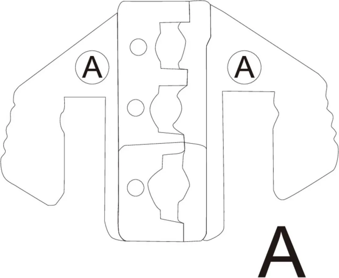 TOOLCRAFT PLE-0A Krimp-Inzetstuk 0.5-6mm² - Kleurloos