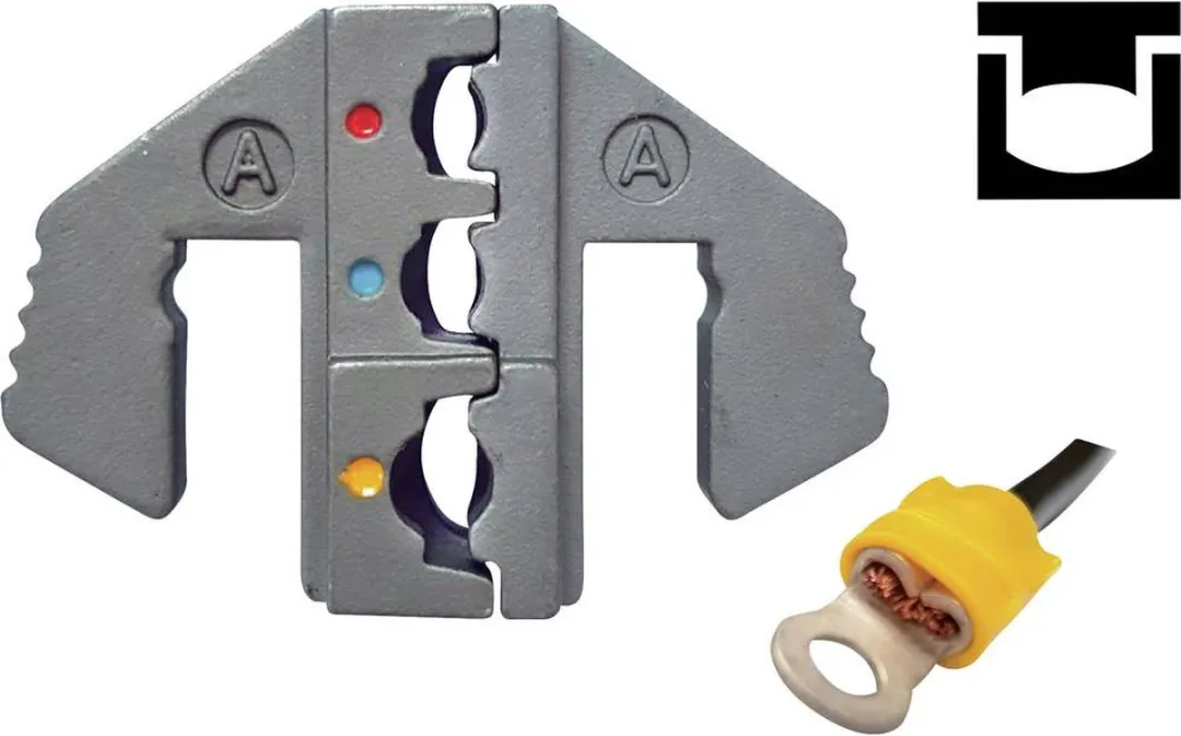 TOOLCRAFT PLE-0A Krimp-Inzetstuk 0.5-6mm² - Kleurloos