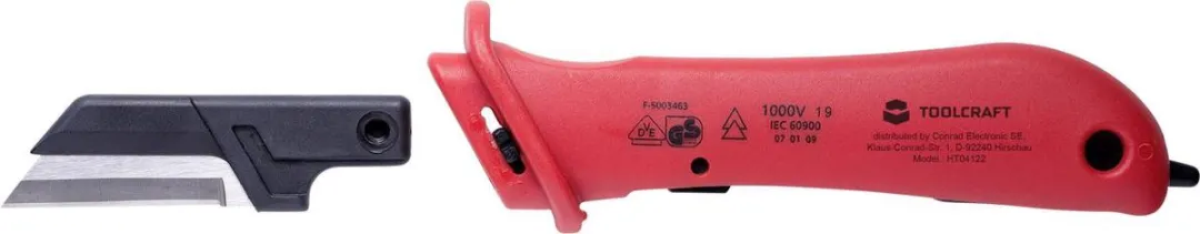 TOOLCRAFT TO-6377928 Reservesnijvlakken - 4 Stuks