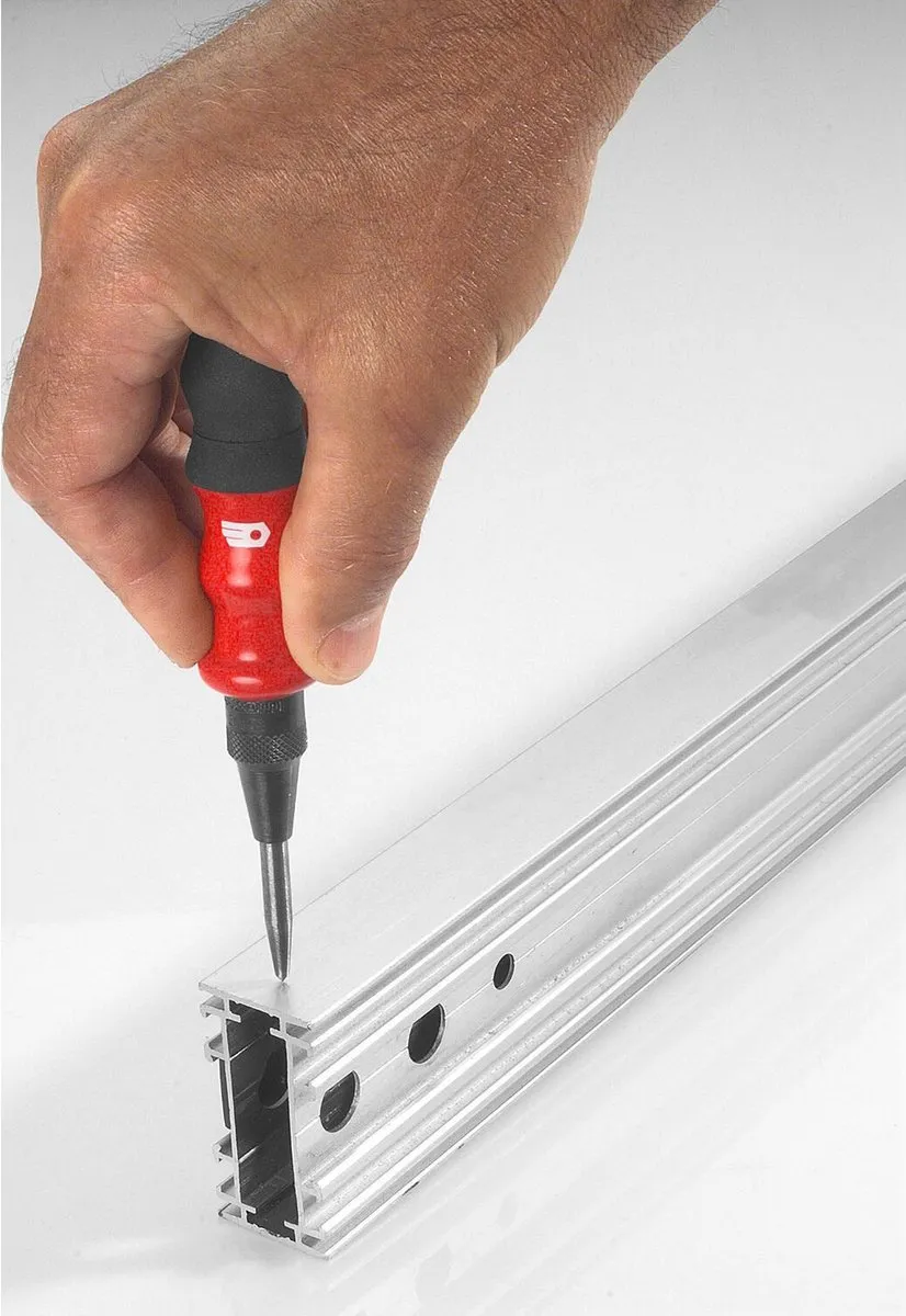 FACOM 257.GPB Beklede Automatische Centerpunt - Zwart/Rood