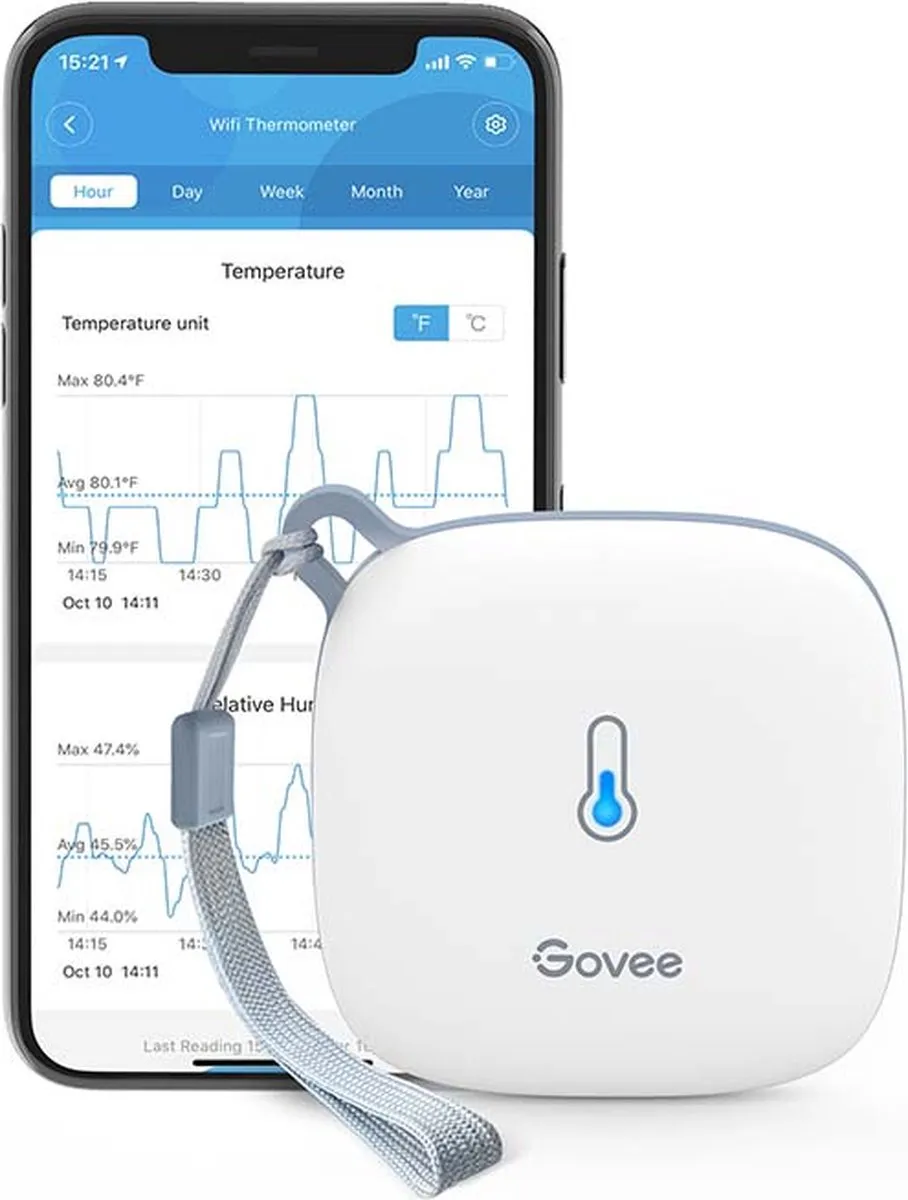 Govee Wi-Fi Thermo-Hygrometer - Wit