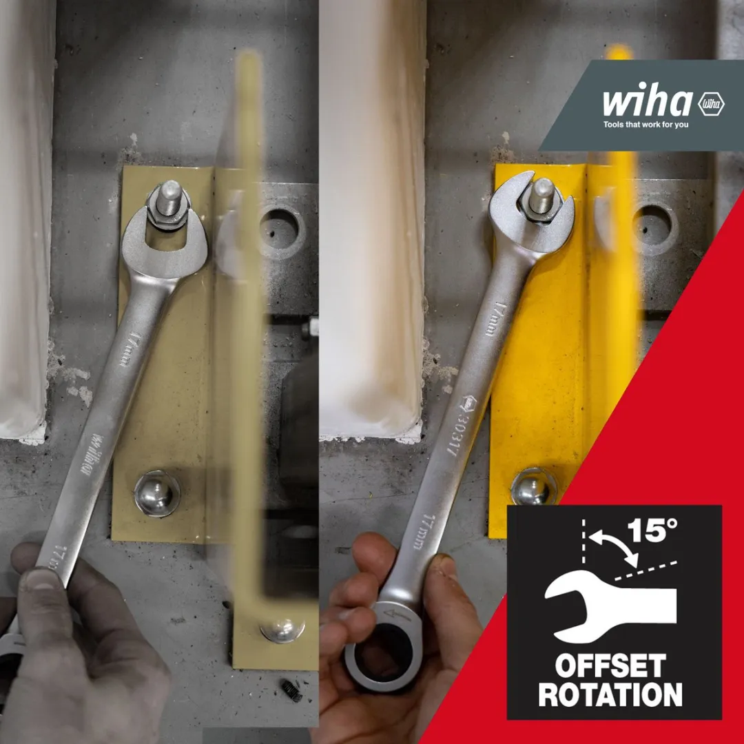 Wiha Ringsteeksleutelset 44665 - 13-delig - 8/9mm