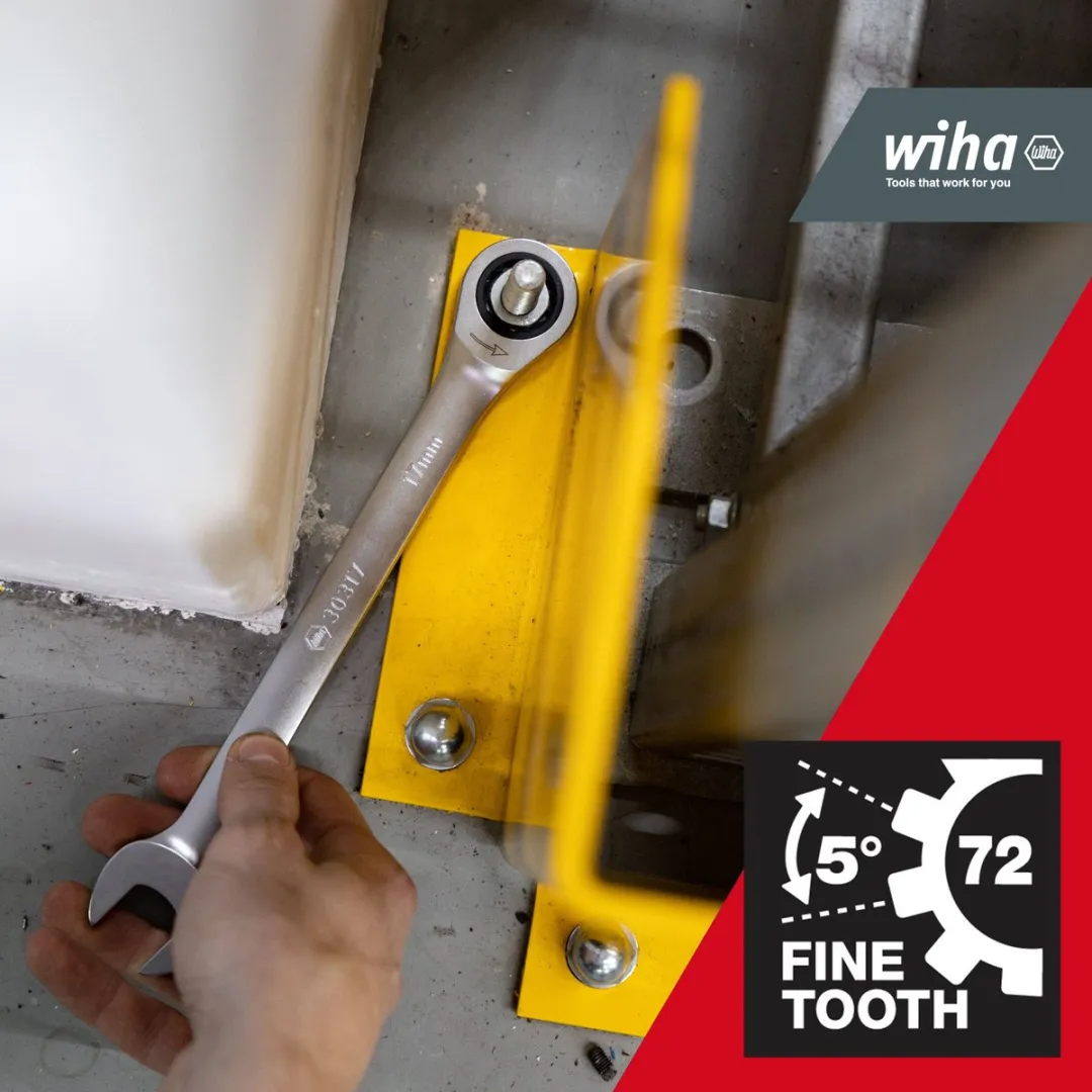 Wiha Ringsteeksleutelset 44665 - 13-delig - 8/9mm