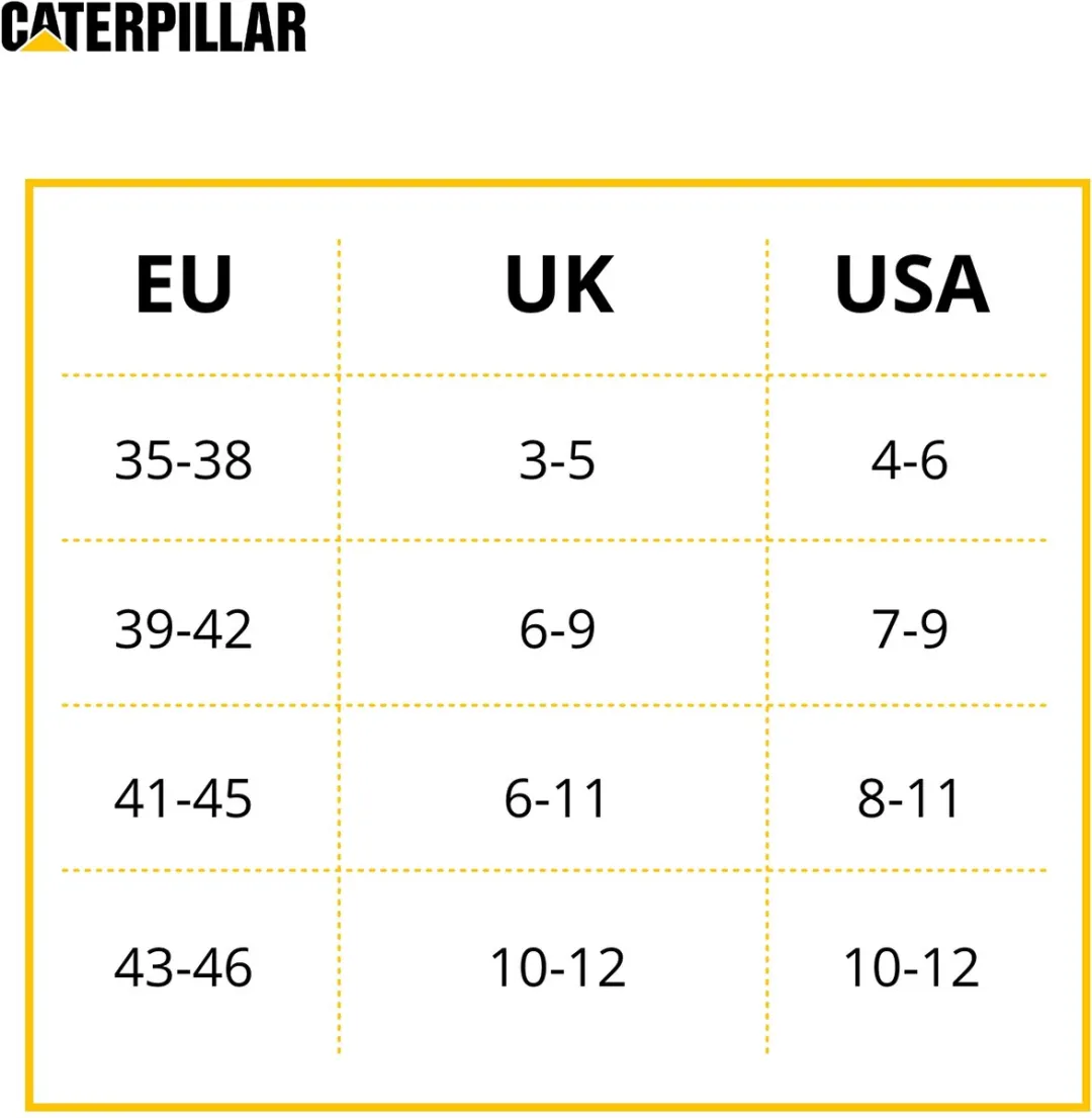 Caterpillar Korte Werksokken 6 Paar - Lichtgrijs
