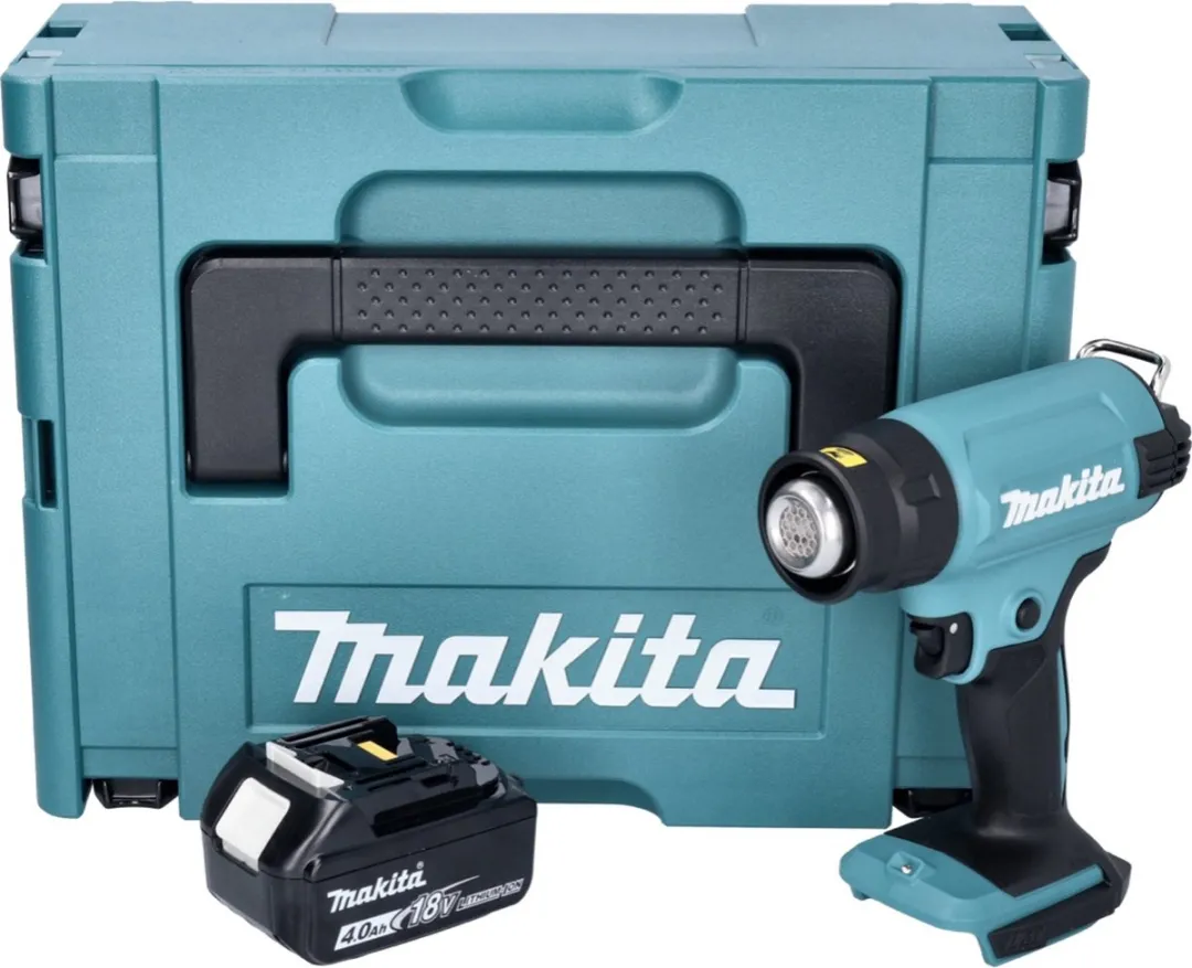 Makita DHG 180 Heteluchtpistool 18V - 550°C - 4,0Ah - 1x accu - afbeelding 2 van 5