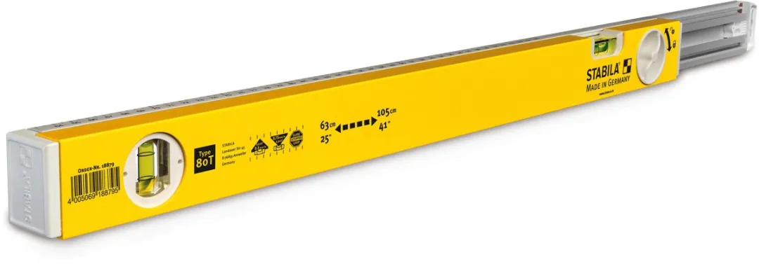 Stabila Waterpas 80T Telescopisch 18879 - 63-105cm