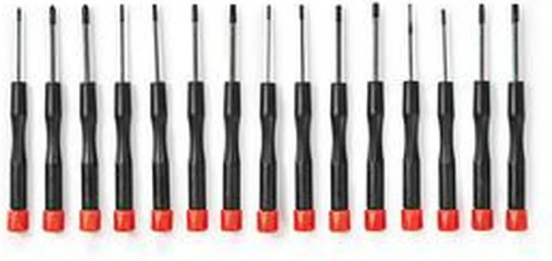 Nedis SDAS110VA Precisieschroevendraaierset - 15 Stuks - Multicolor