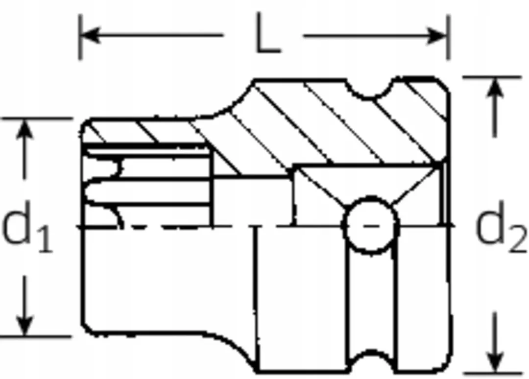 Stahlwille E18 Torx Dopslagsleutel 1/2" Impact