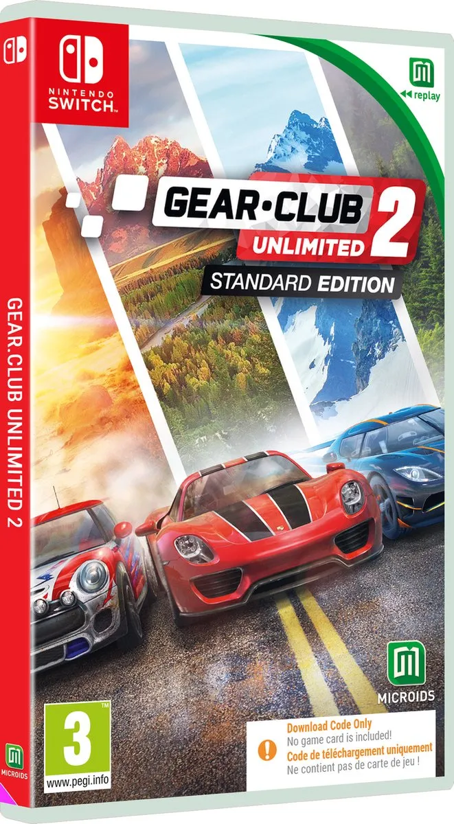 Mindscape Gear.Club Unlimited 2 - Switch - Downloadcode