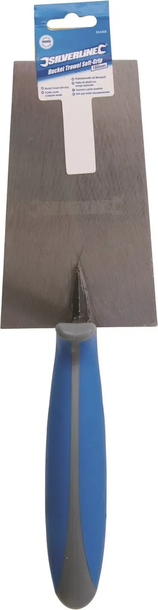 Silverline Stukadoorstroffel 180x110mm - Gehard staal