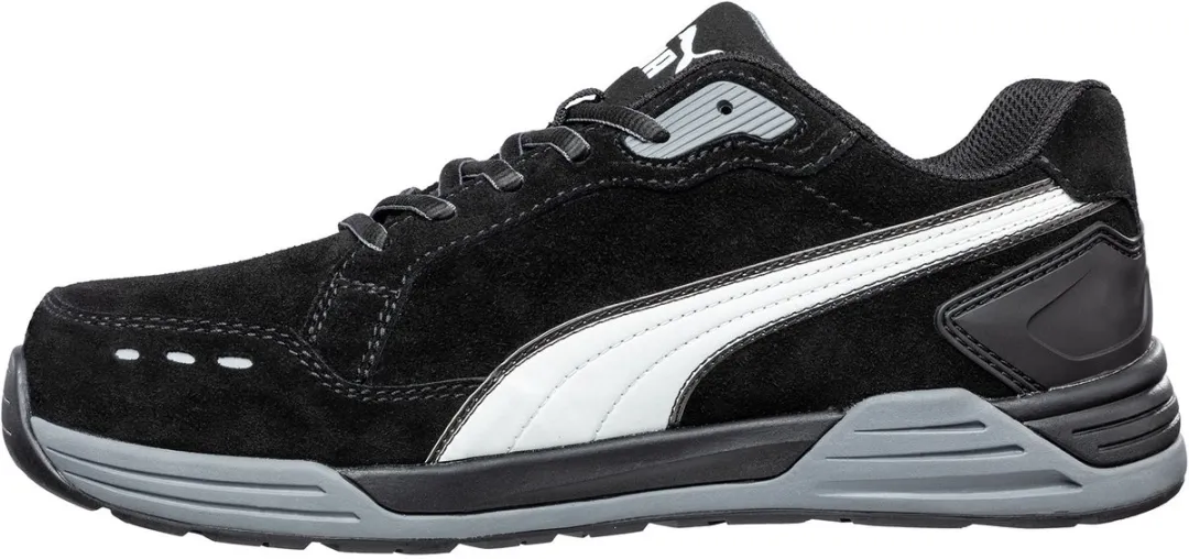 PUMA Airtwist Black Laag S3 644650 - Zwart - Maat 44