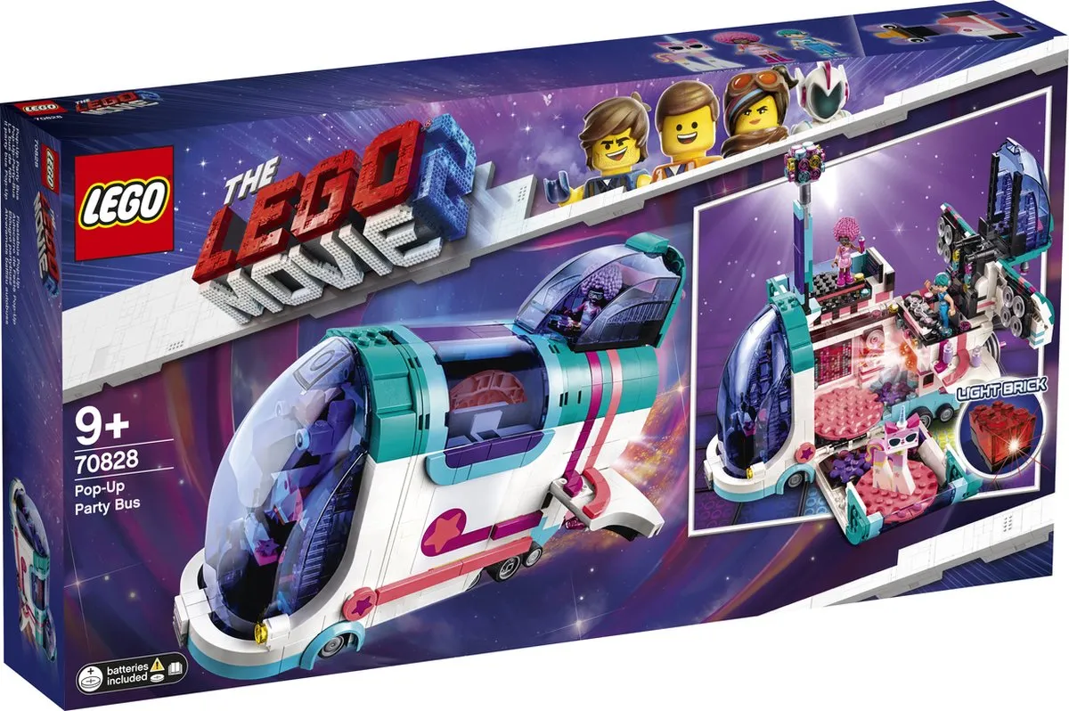 LEGO The Movie 2 Uitklap Feestbus 70828