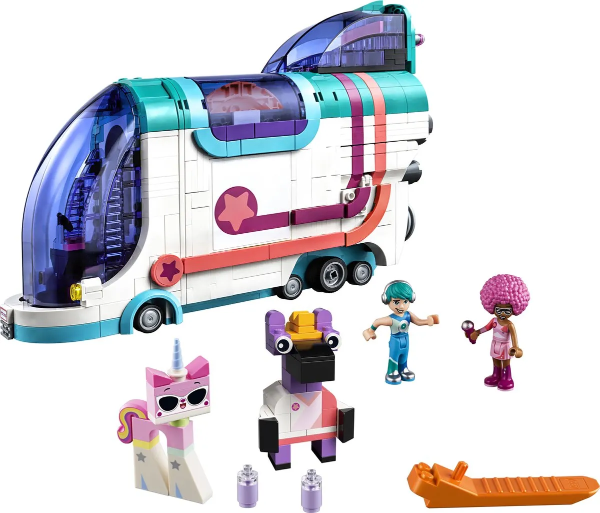 LEGO The Movie 2 Uitklap Feestbus 70828 - 1024 Stukken - 2 Minifiguren