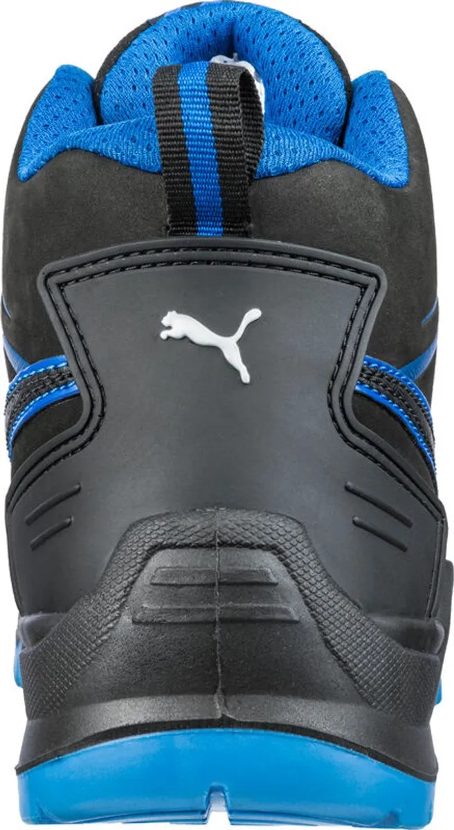 PUMA Safety Krypton Mid S3 ESD 634200 - Zwart/Blauw