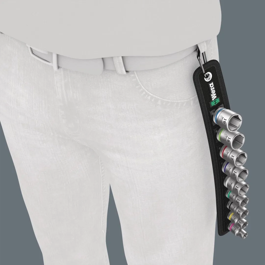 Wera Belt B 4 HF Zyklop Doppenset 9-delig - 3/8" - afbeelding 6 van 6