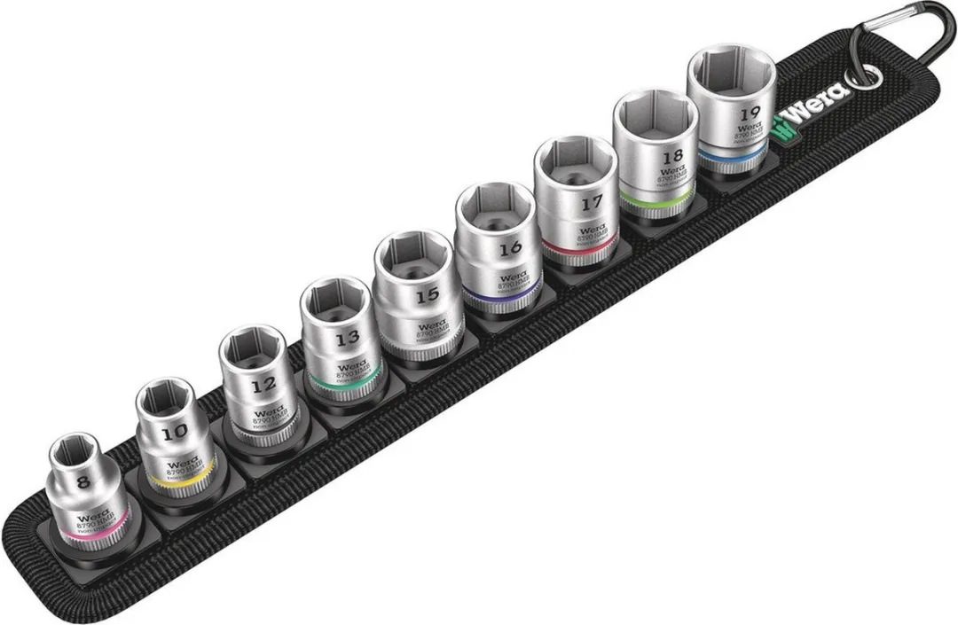Wera Belt B 4 HF Zyklop Doppenset 9-delig - 3/8"