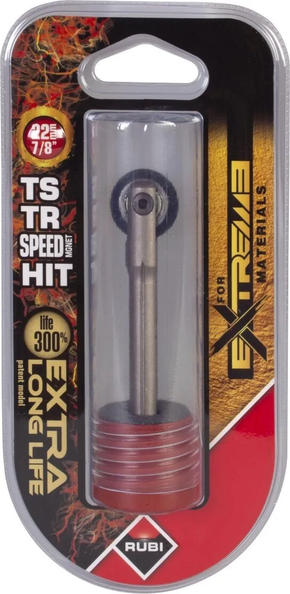 Rubi 1907 Snijwielhouder Extreme 22mm - Zilver