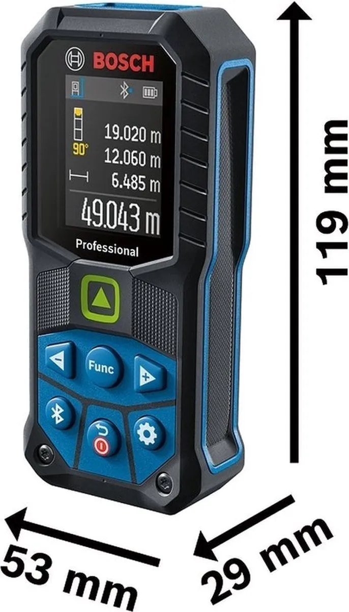 Bosch Professional GLM 50-27 CG Laser Afstandsmeter 50m - Groen