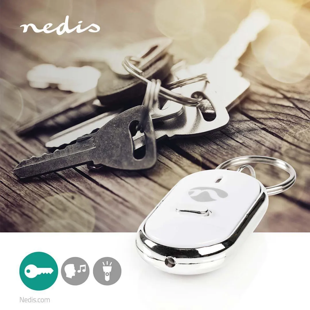 Nedis CSWL1C20CBK Draadloze Camera - VGA - 73° - Nachtzicht 5m - IP54 - Zwart