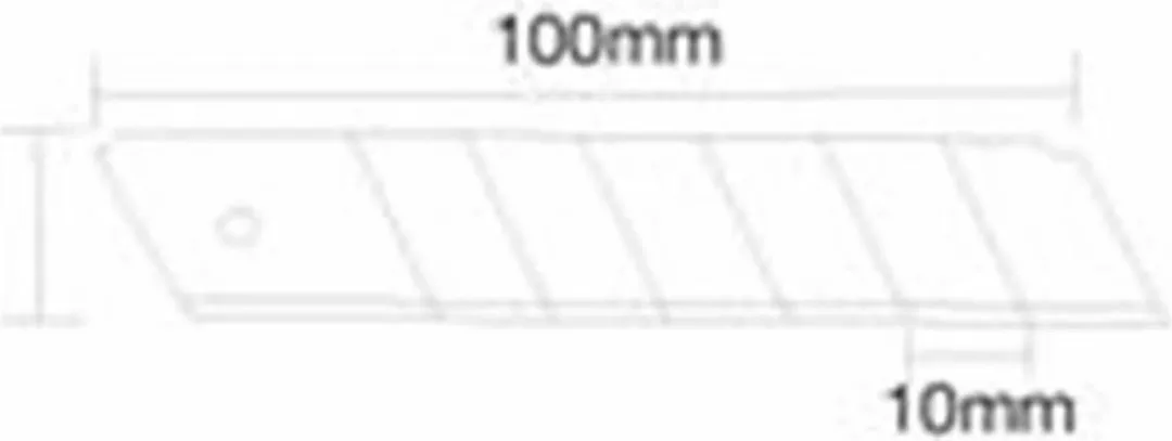 Silverline Afbreekmesjes 11-delig - 10 Stuks