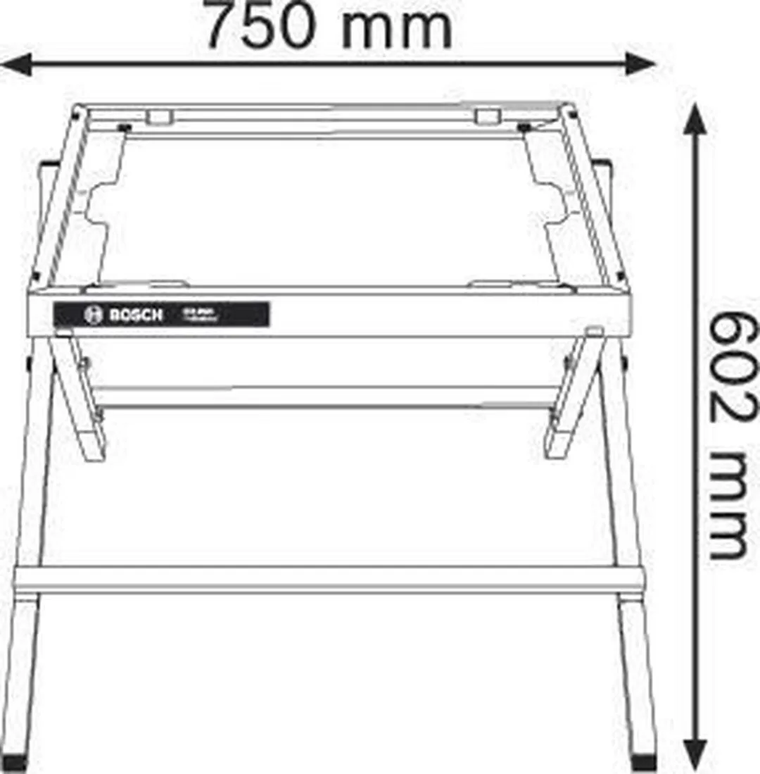 Werktafel GTA 6000 (voor GTS 10 XC)