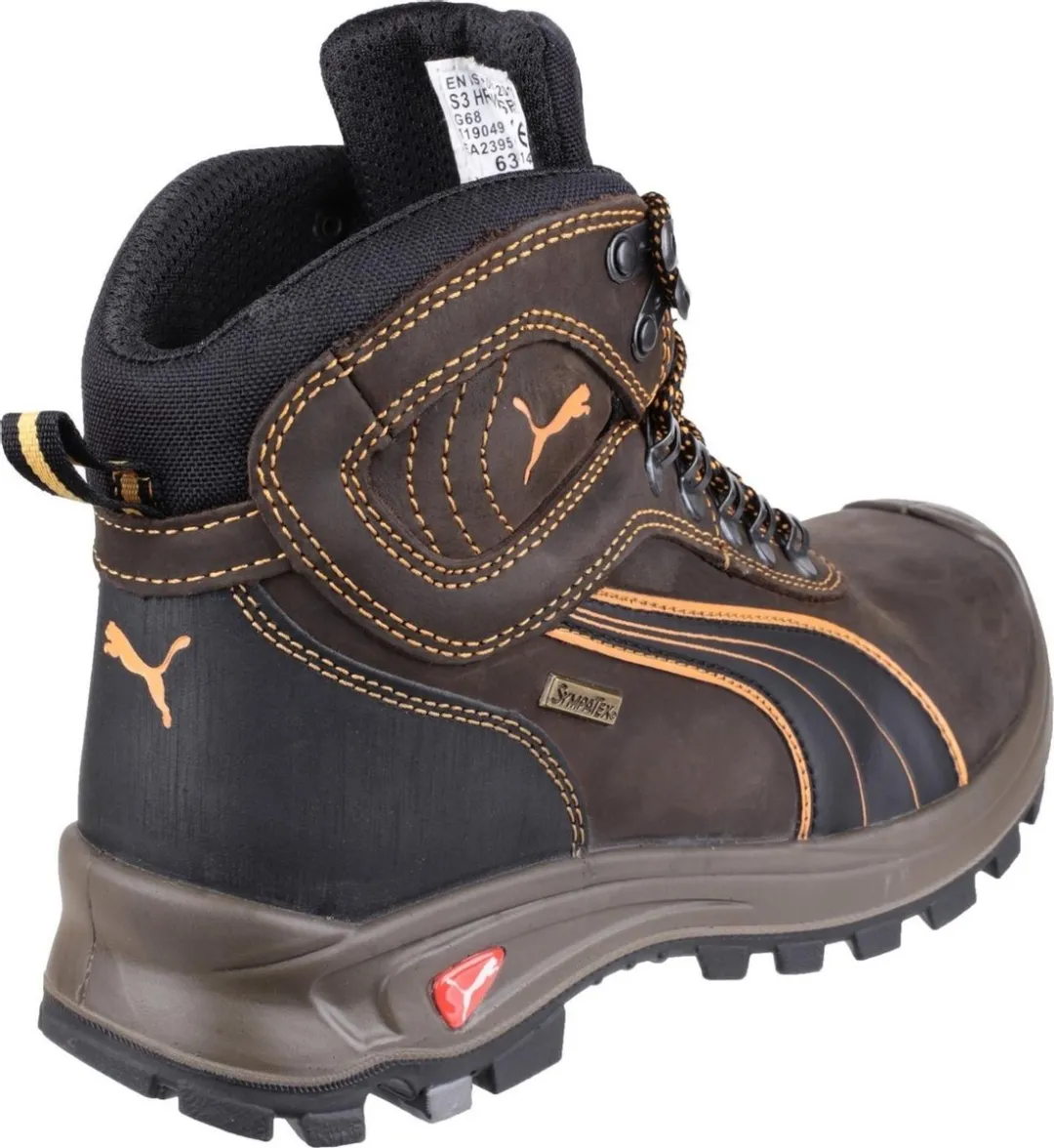 PUMA 63022 Veiligheidsschoenen Kruipneus S3 - Maat 41 - Bruin