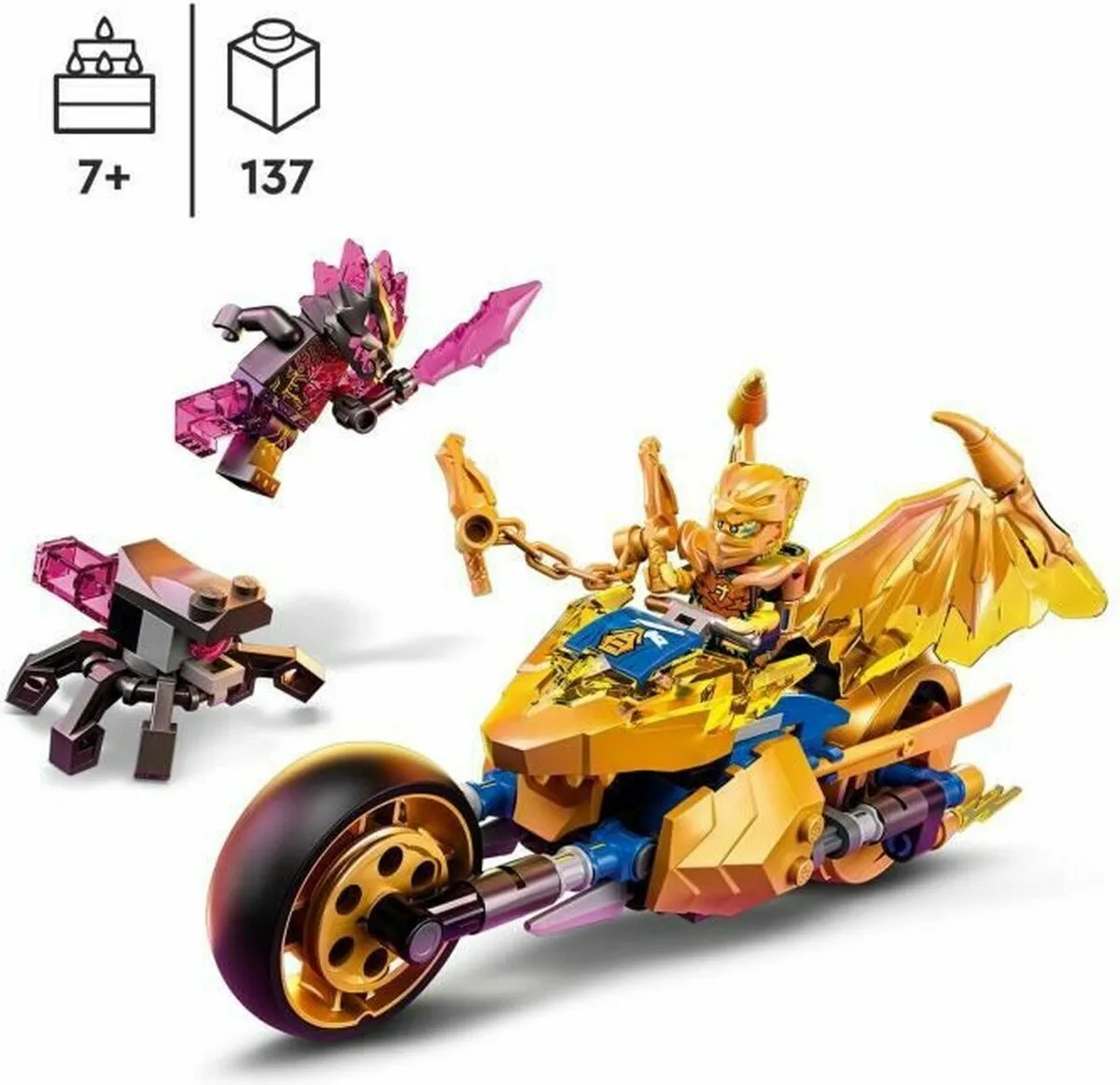 LEGO Ninjago Jay Gouden Drakenmotor 71768
