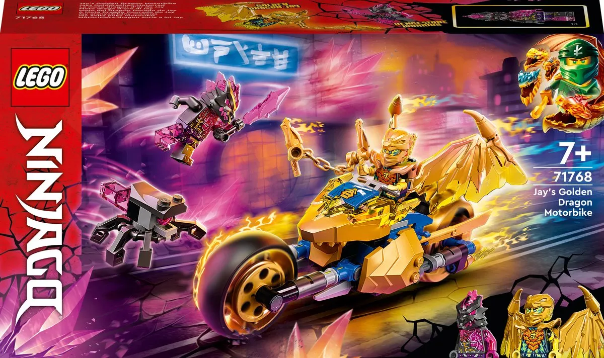 LEGO Ninjago Jay Gouden Drakenmotor 71768