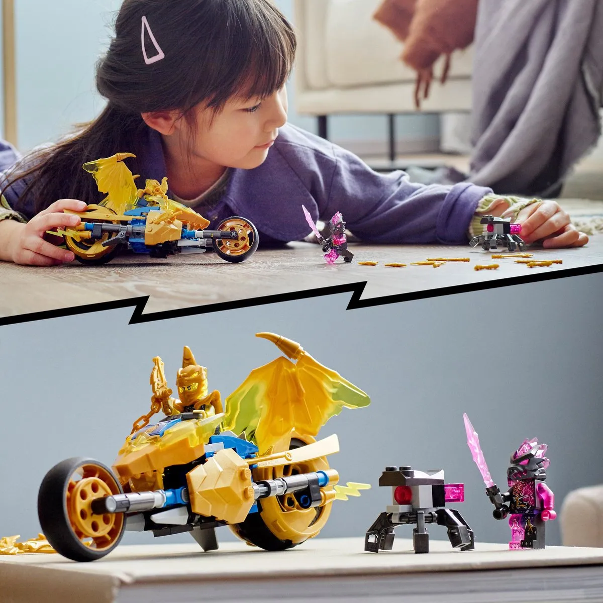LEGO Ninjago Jay Gouden Drakenmotor 71768
