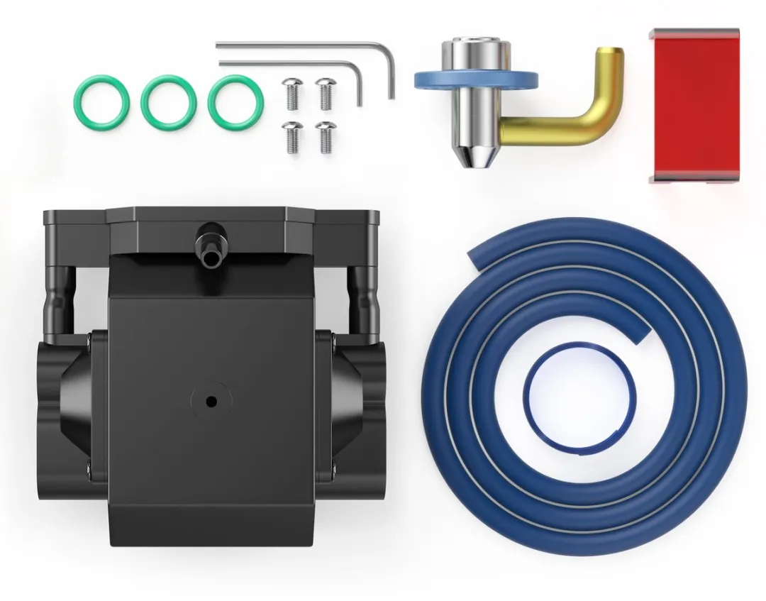 Sculpfun S9 Air Assist Nozzle Kit - Luchtassistentie Mondstukset met Luchtpomp - Hogesnelheids Luchtassistentie - Perfecte Compatibiliteit met Laser Graveermachine - Accessoires voor Lasergraveerder