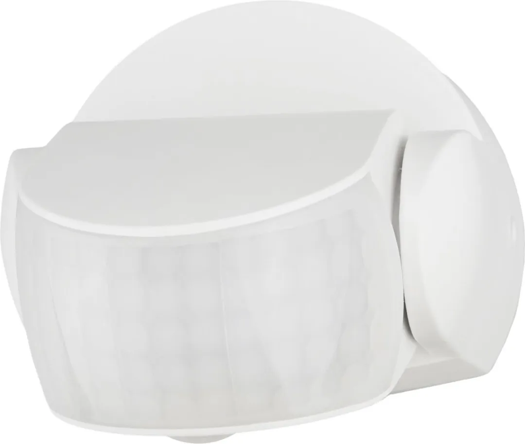 Ledvion Bewegingsmelder Opbouw Wit - IP65 180° 12m