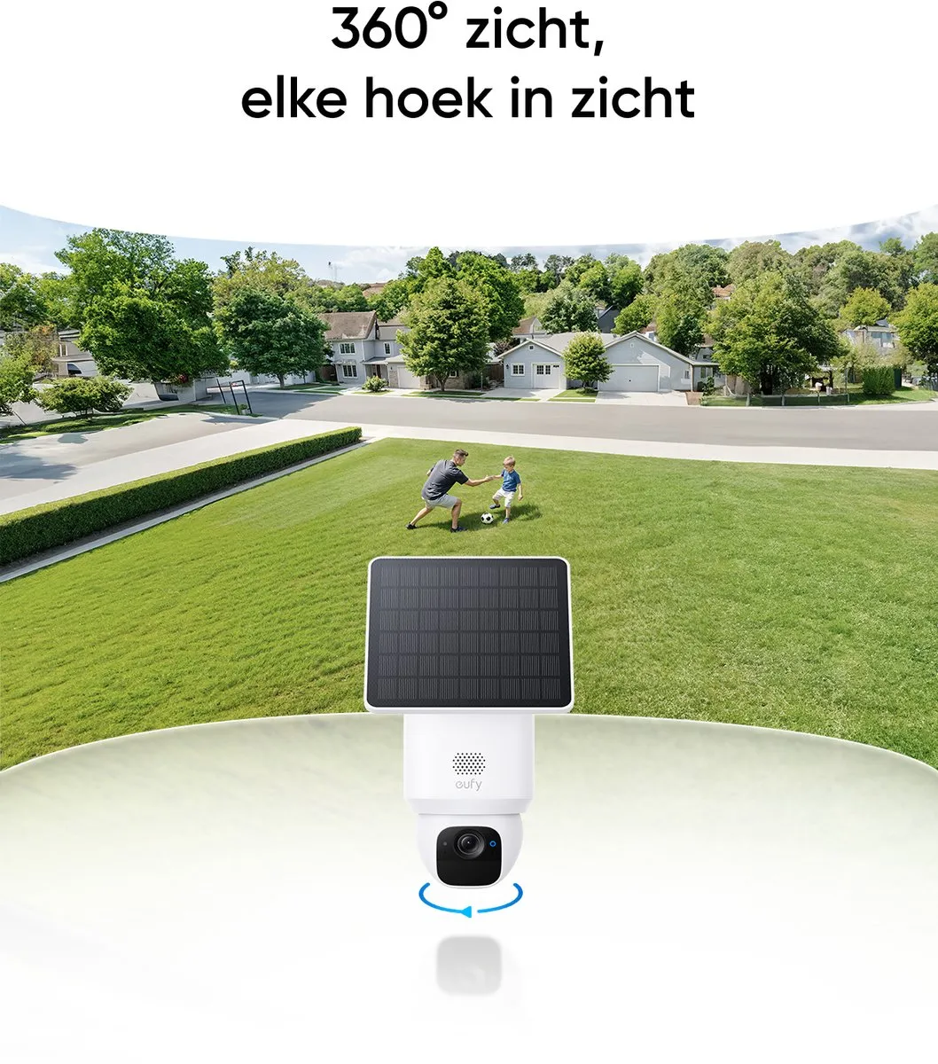 Eufy SoloCam E30 E8171321 2-Cam Kit - 2K PTZ - Wit