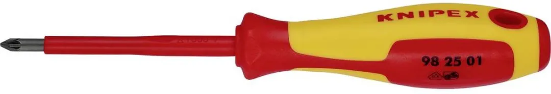 Knipex 98 25 01 Schroevendraaier PZ1 80mm - VDE