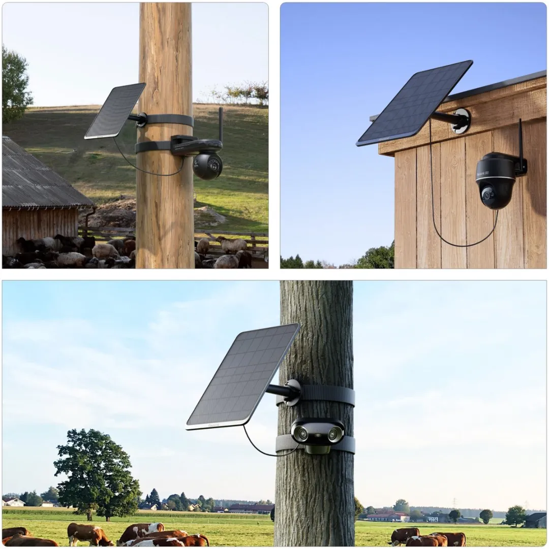 Reolink 12W Zonnepaneel - Zwart - afbeelding 6 van 6