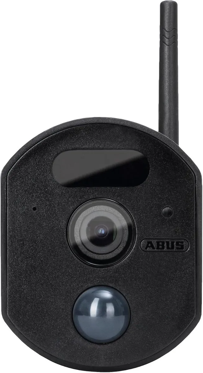 ABUS EasyLook BasicSet PPDF17000 Bewakingscamera + draagbare monitor met touchscreen - eenvoudige bediening, alarm- en opnamemodus, intercomfunctie, nachtzicht, zwart, 1080p