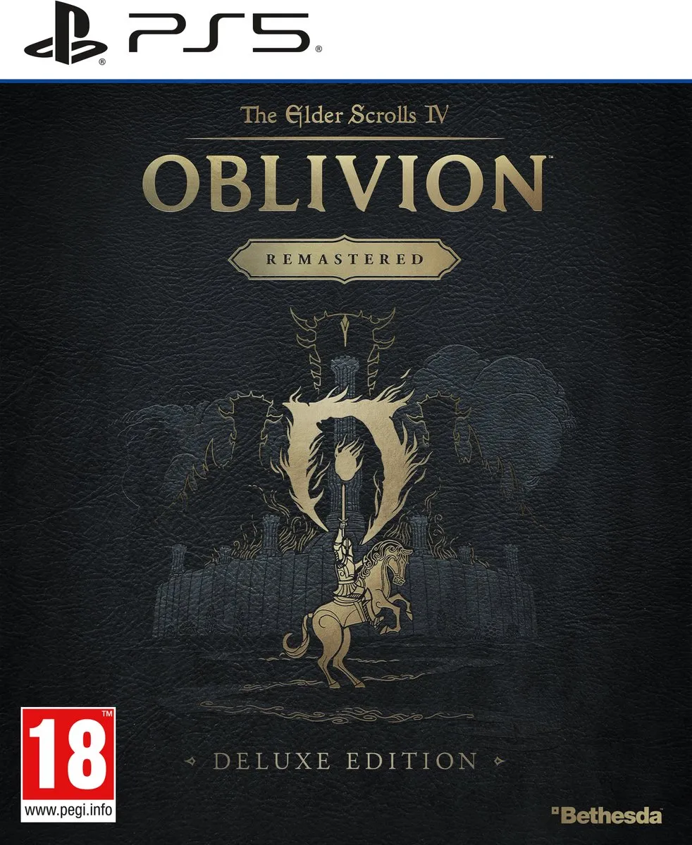 Microsoft The Elder Scrolls IV Oblivion Remastered Deluxe Edition PS5