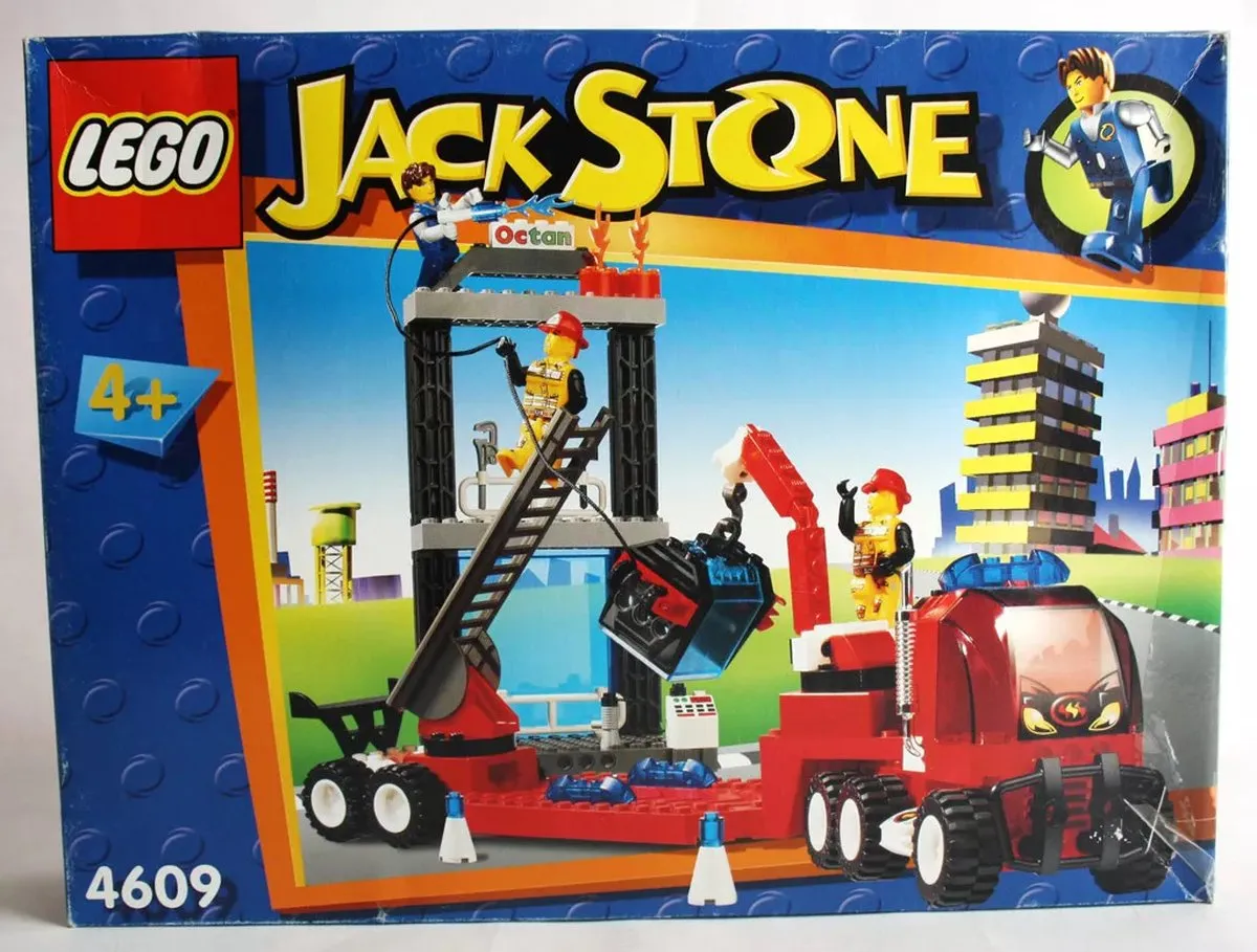 LEGO 4609 Jack Stone Fire Attack Team