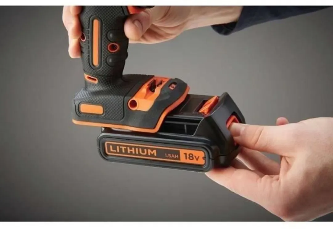 BLACK+DECKER BDCHD18C2TA-QW Klopboormachine - 2x 18V Accu - 30 Accessoires - afbeelding 4 van 6