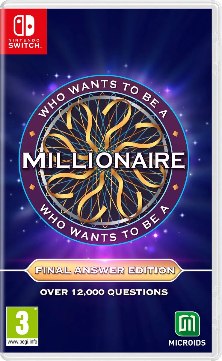 Mindscape Who Wants to Be a Millionaire Final Answer Edition Nintendo Switch