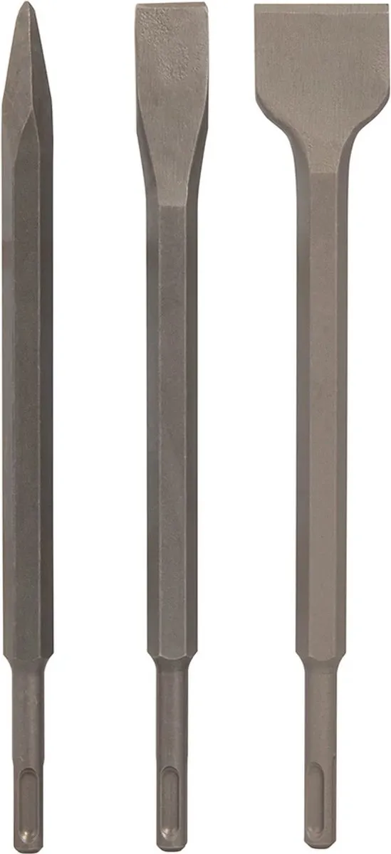 Silverline SDS Plus Beitelset 250mm - 3-delig