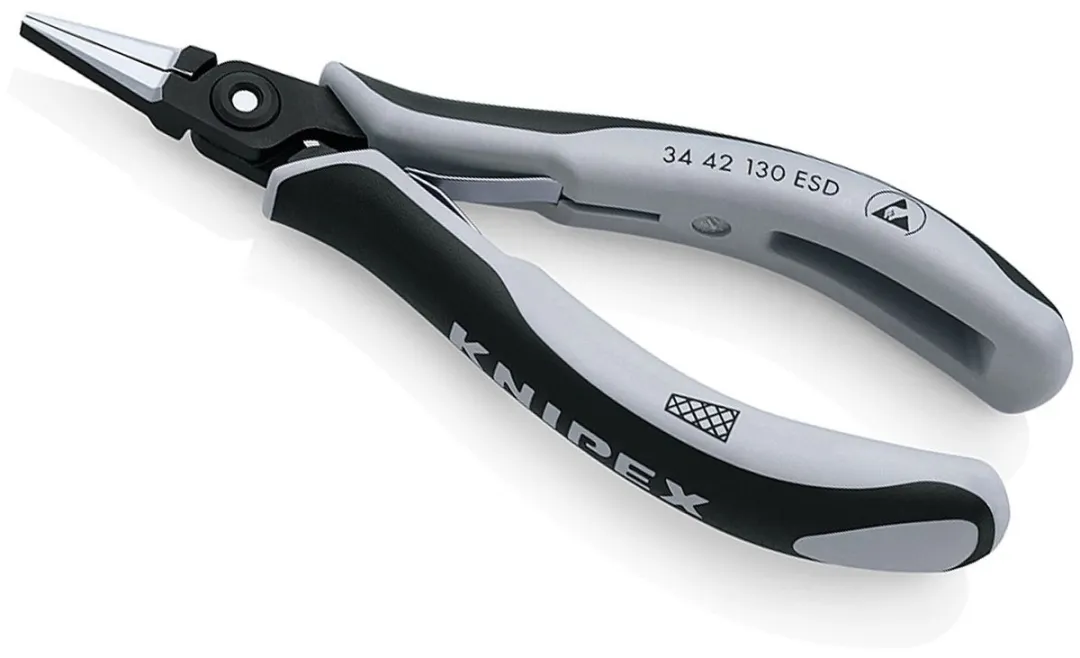 Knipex 34 42 130 ESD Platte Tang - 130mm