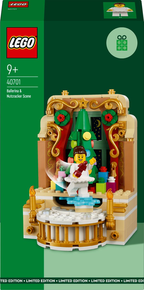 LEGO Kerst 40701 - Ballerina en notenkraker