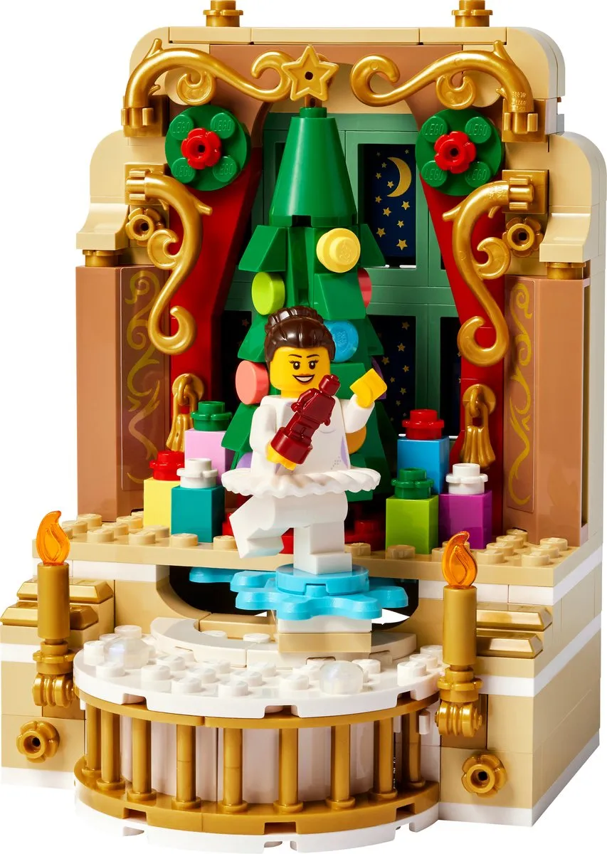 LEGO Kerst 40701 Ballerina & Notenkraker - 244 Stukken