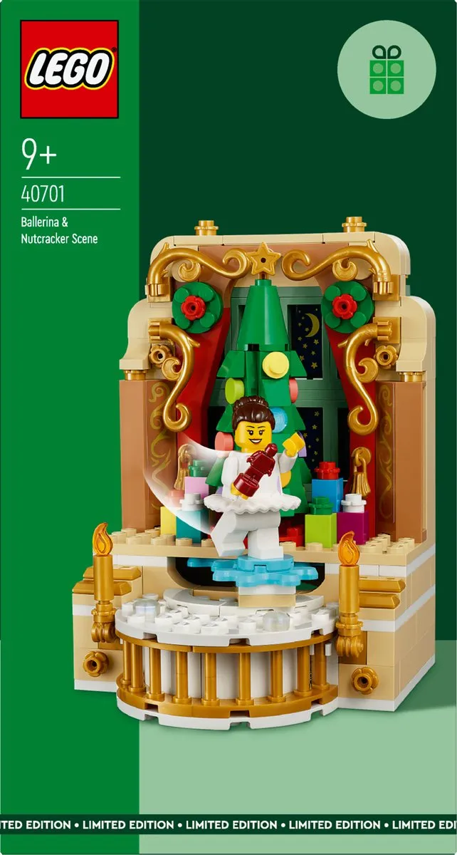 LEGO Kerst 40701 Ballerina & Notenkraker - 244 Stukken - afbeelding 6 van 6
