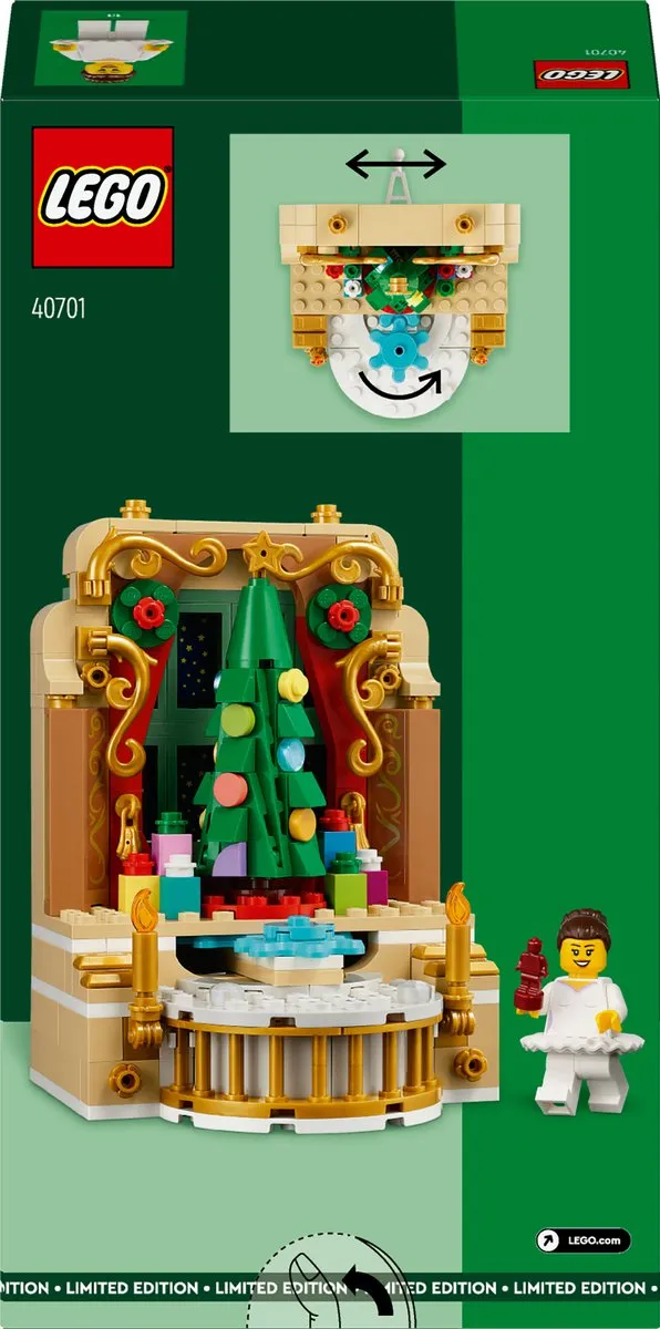 LEGO Kerst 40701 Ballerina & Notenkraker - 244 Stukken