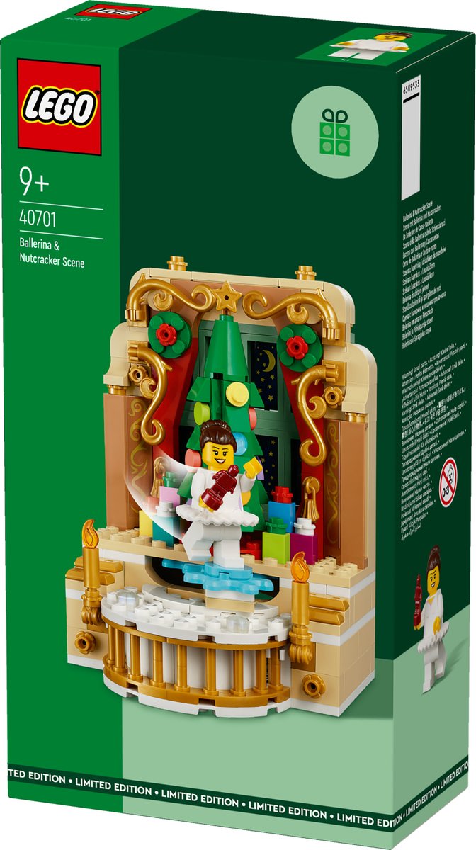 LEGO Kerst 40701 - Ballerina en notenkraker