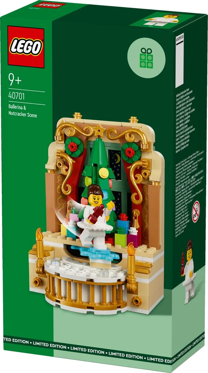 LEGO Kerst 40701 Ballerina & Notenkraker - 244 Stukken